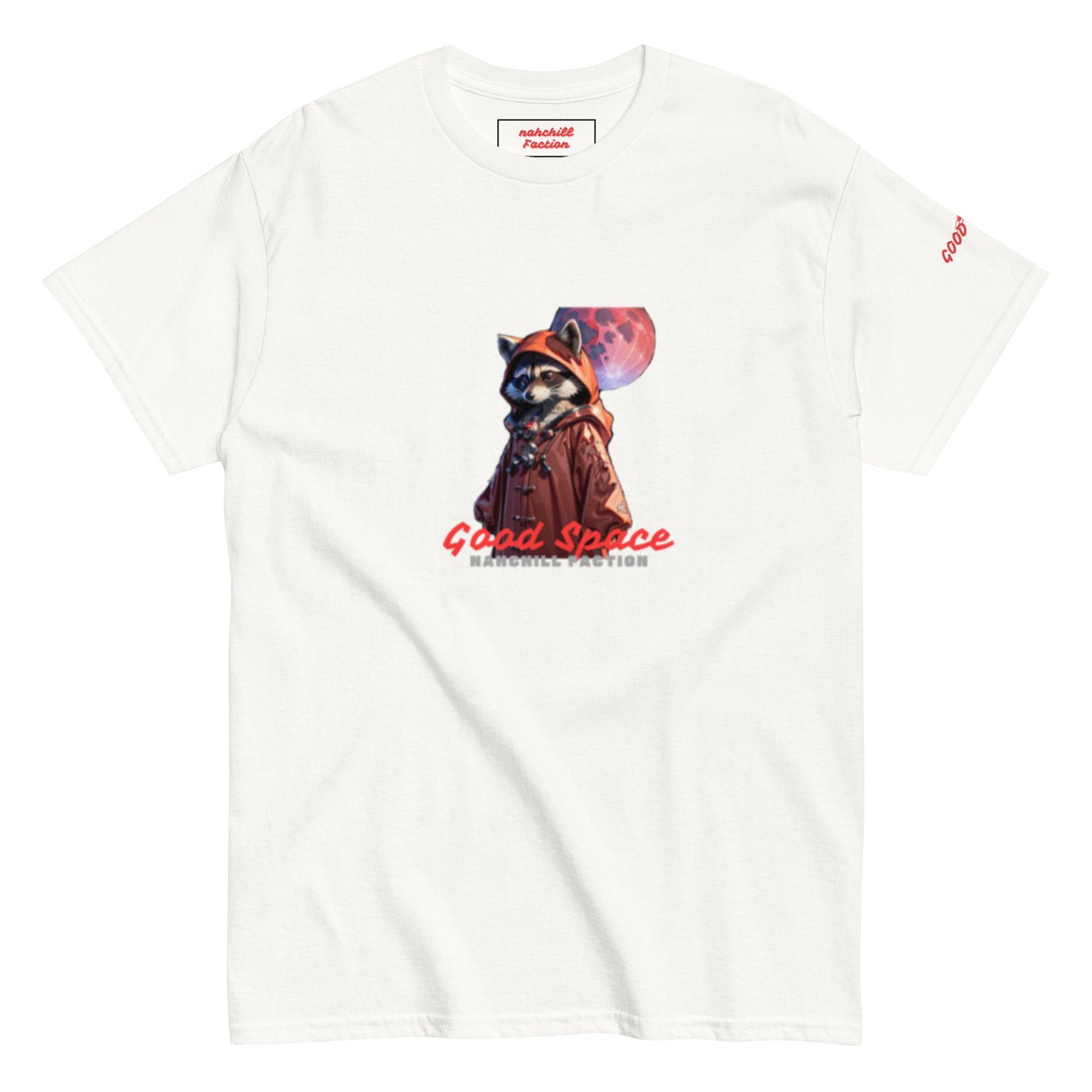 Red Raccoon Moon T-Shirt