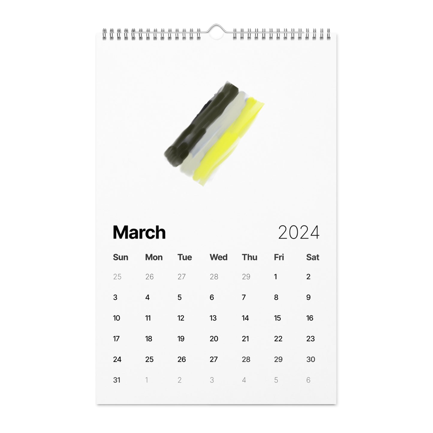 NahChill Brand Wall calendar (2024)