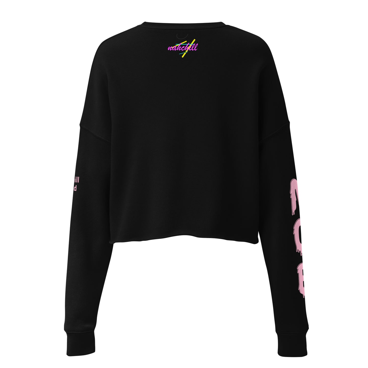 Pink Ice Crop Sweatshirt